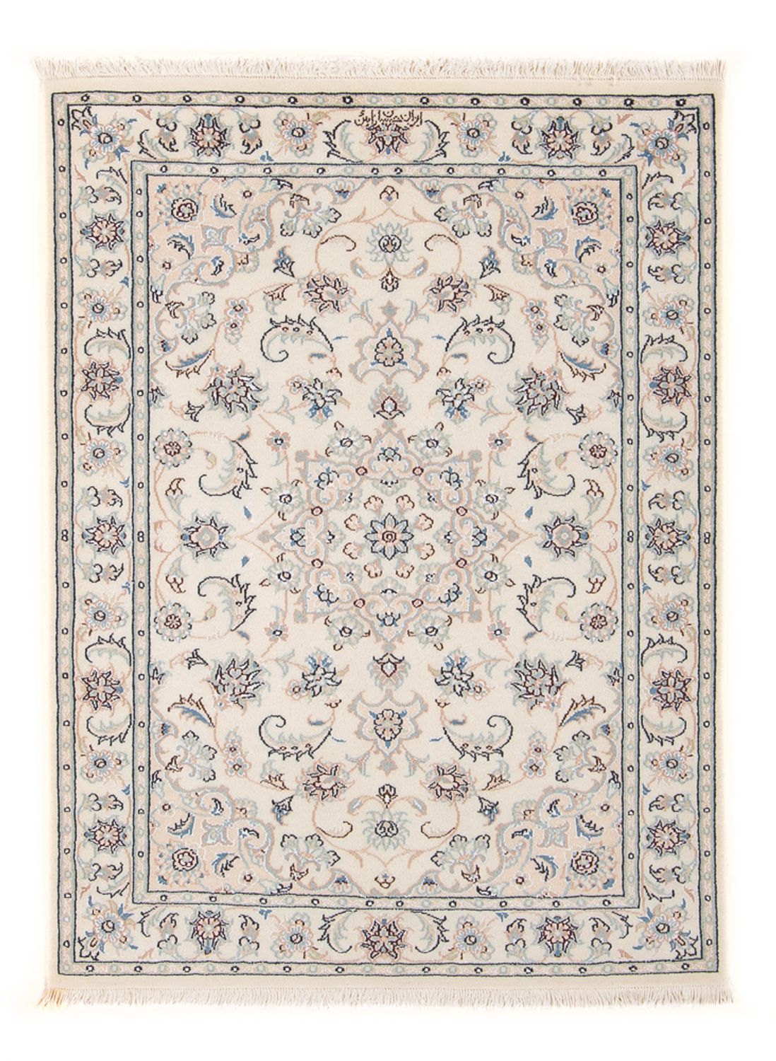 Alfombra Persa - Nain - Prima - 120 x 83 cm - crema