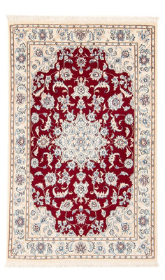 Alfombra Persa - Nain - Prima - 125 x 78 cm - rojo