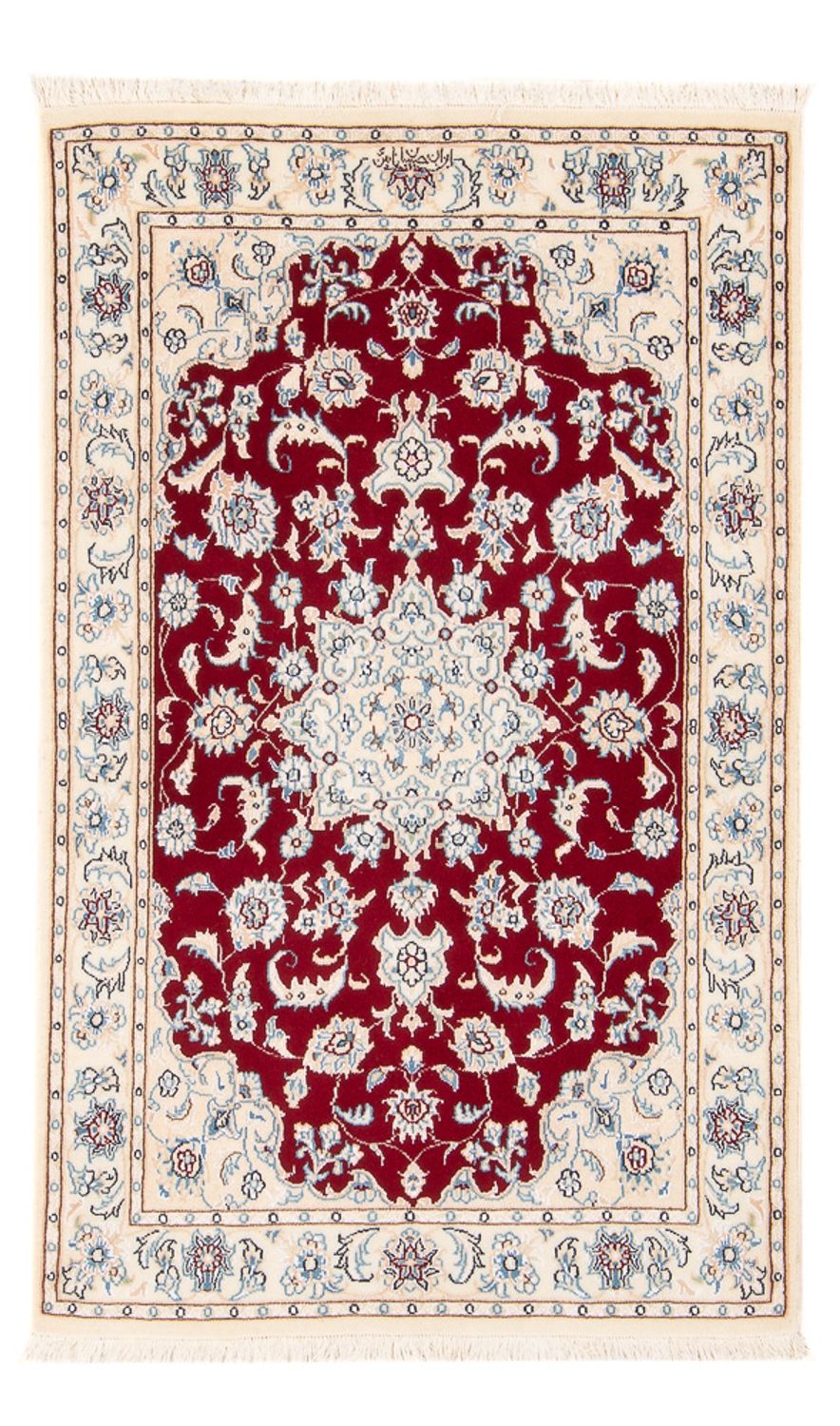 Alfombra Persa - Nain - Prima - 125 x 78 cm - rojo