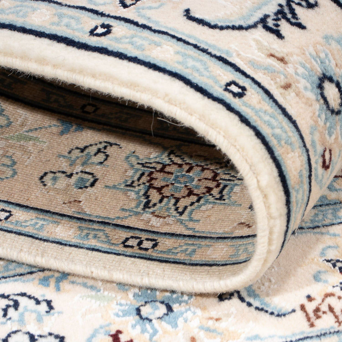 Alfombra Persa - Nain - Prima - 122 x 80 cm - crema