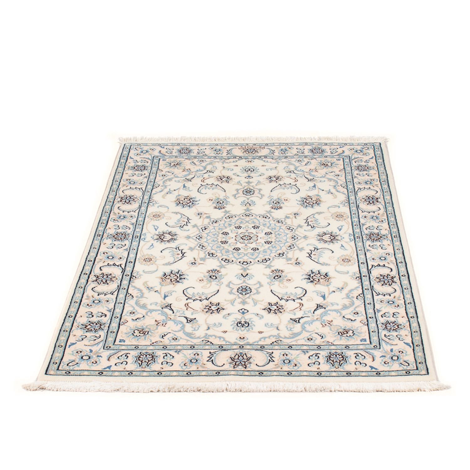 Alfombra Persa - Nain - Prima - 122 x 80 cm - crema