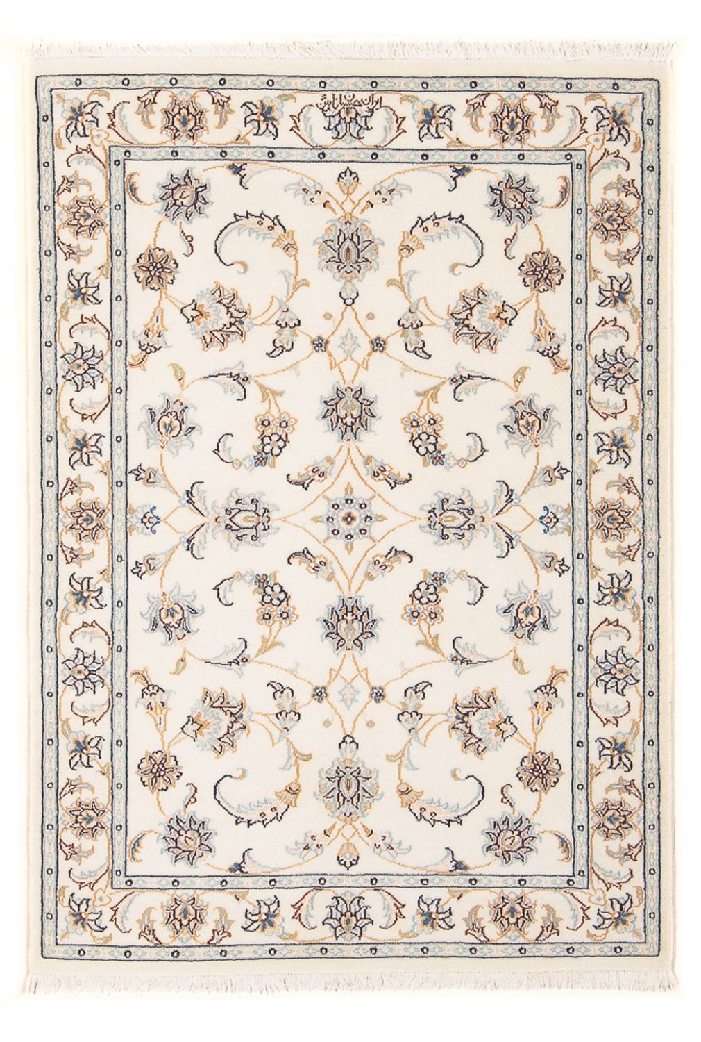 Alfombra Persa - Nain - Prima - 118 x 80 cm - crema