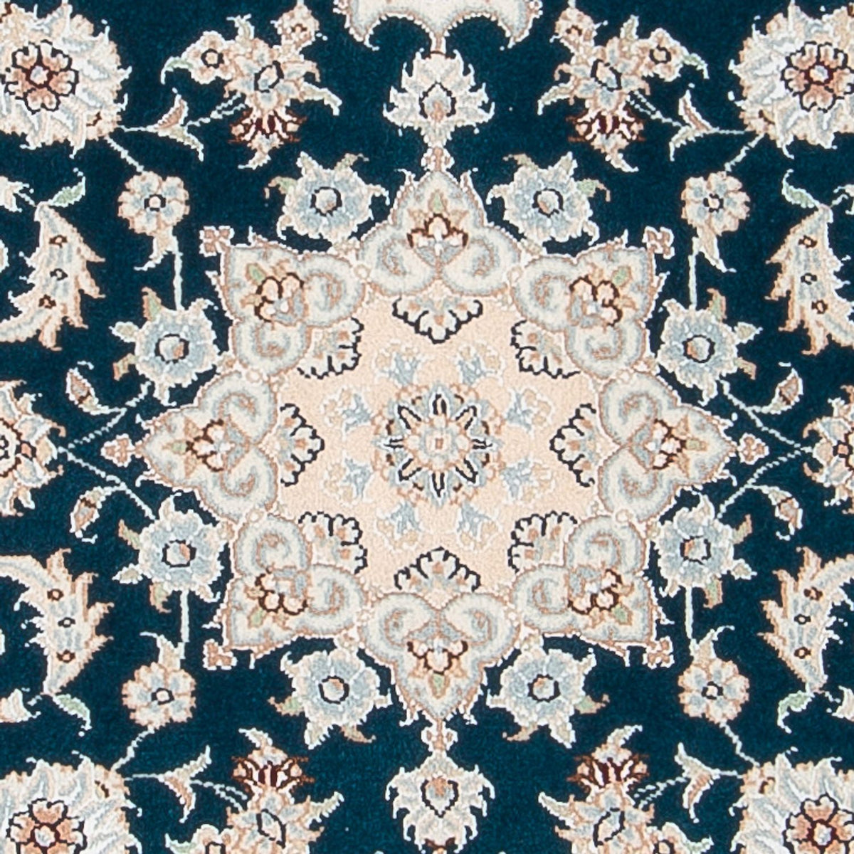 Alfombra Persa - Nain - Prima - 117 x 80 cm - verde oscuro