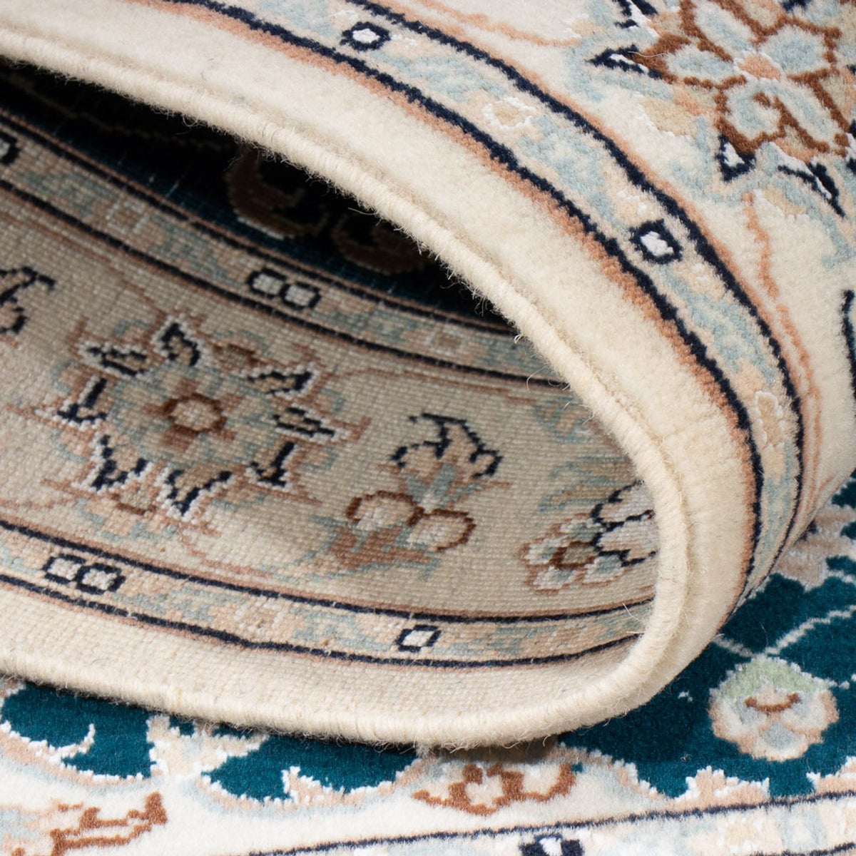 Alfombra Persa - Nain - Prima - 117 x 80 cm - verde oscuro