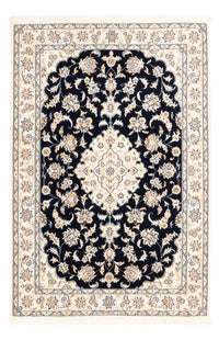Alfombra Persa - Nain - Prima - 158 x 109 cm - azul oscuro