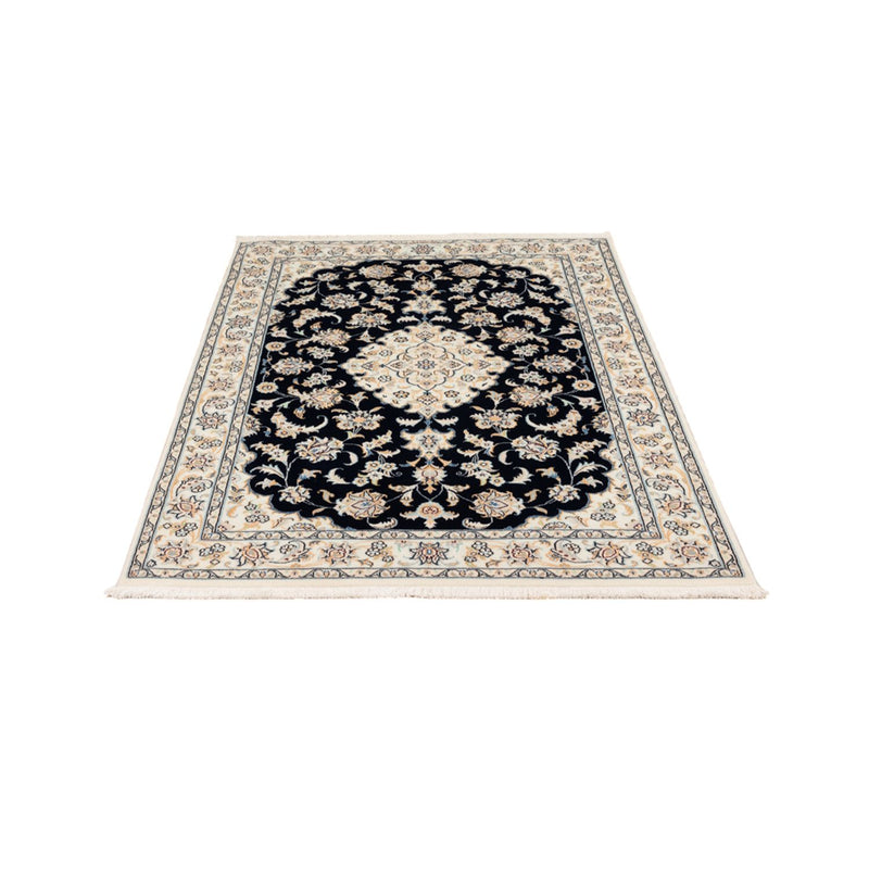 Alfombra Persa - Nain - Prima - 158 x 109 cm - azul oscuro
