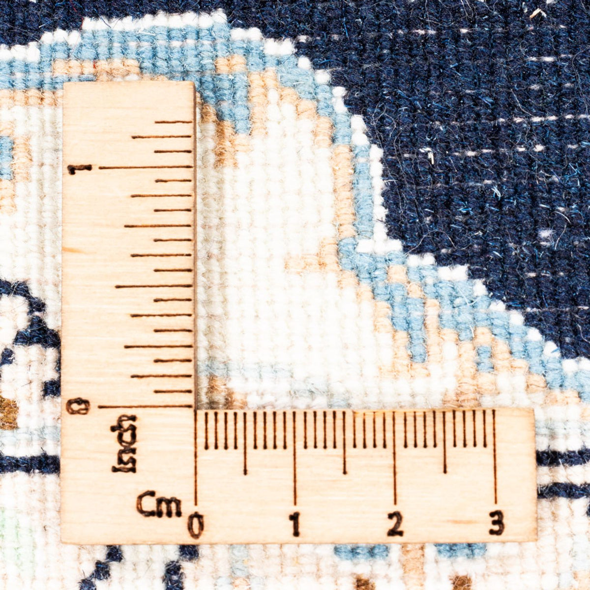 Alfombra Persa - Nain - Prima - 158 x 109 cm - azul oscuro