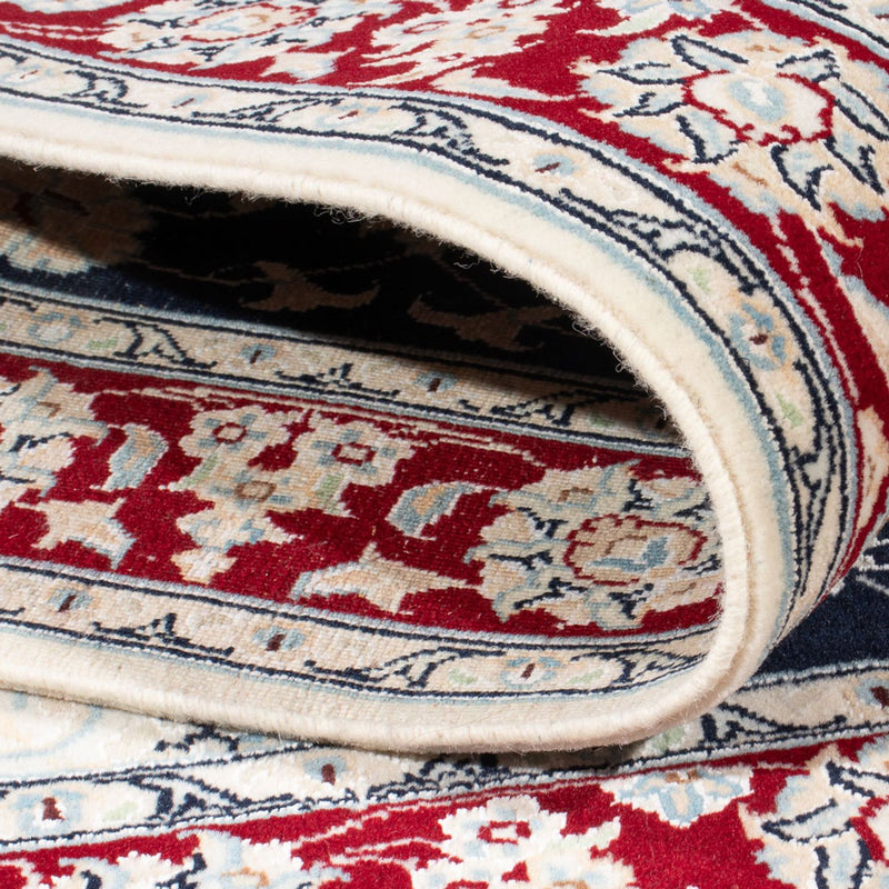 Alfombra Persa - Nain - Real - 151 x 105 cm - azul oscuro