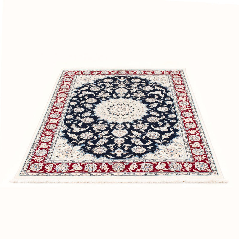 Alfombra Persa - Nain - Real - 158 x 108 cm - azul oscuro