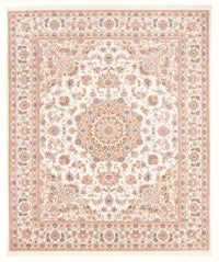 Alfombra Persa - Tabriz - Real - 247 x 200 cm - crema