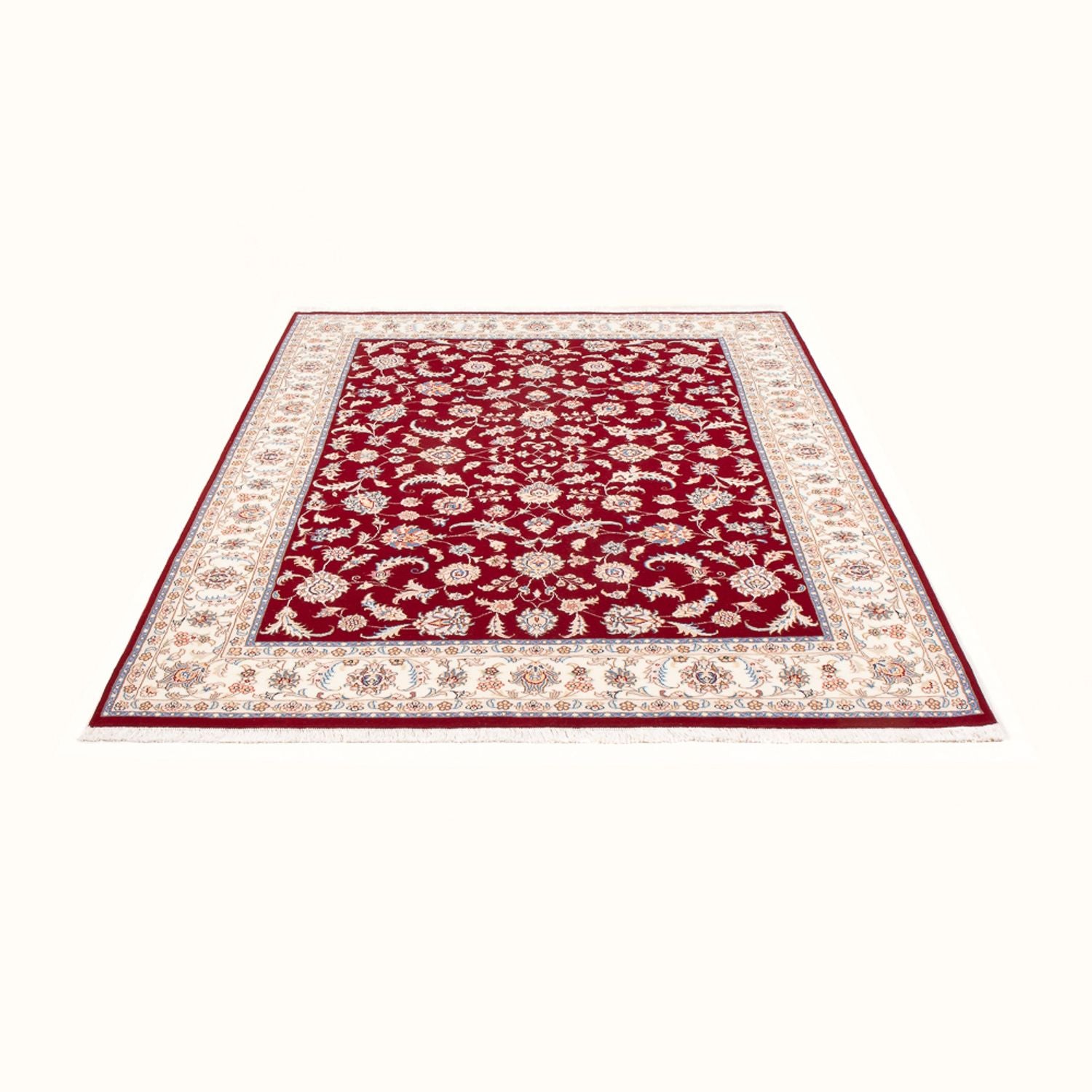 Alfombra Persa - Tabriz - Real - 203 x 150 cm - rojo