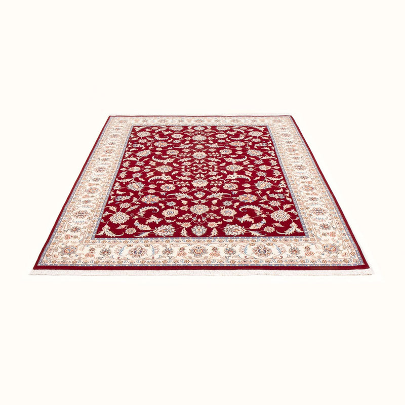 Alfombra Persa - Tabriz - Real - 203 x 150 cm - rojo