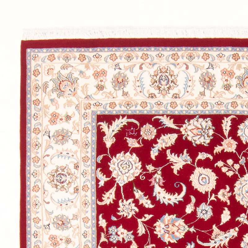 Alfombra Persa - Tabriz - Real - 202 x 148 cm - rojo
