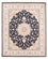 Alfombra Persa - Tabriz - Real - 250 x 200 cm - azul oscuro