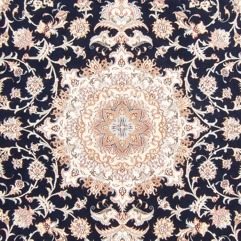 Alfombra Persa - Tabriz - Real - 250 x 200 cm - azul oscuro