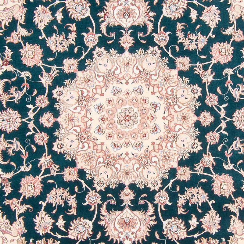 Alfombra Persa - Tabriz - Real - 251 x 195 cm - verde
