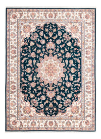 Alfombra Persa - Tabriz - Real - 235 x 168 cm - verde oscuro