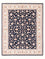 Alfombra Persa - Tabriz - Real - 196 x 150 cm - azul oscuro