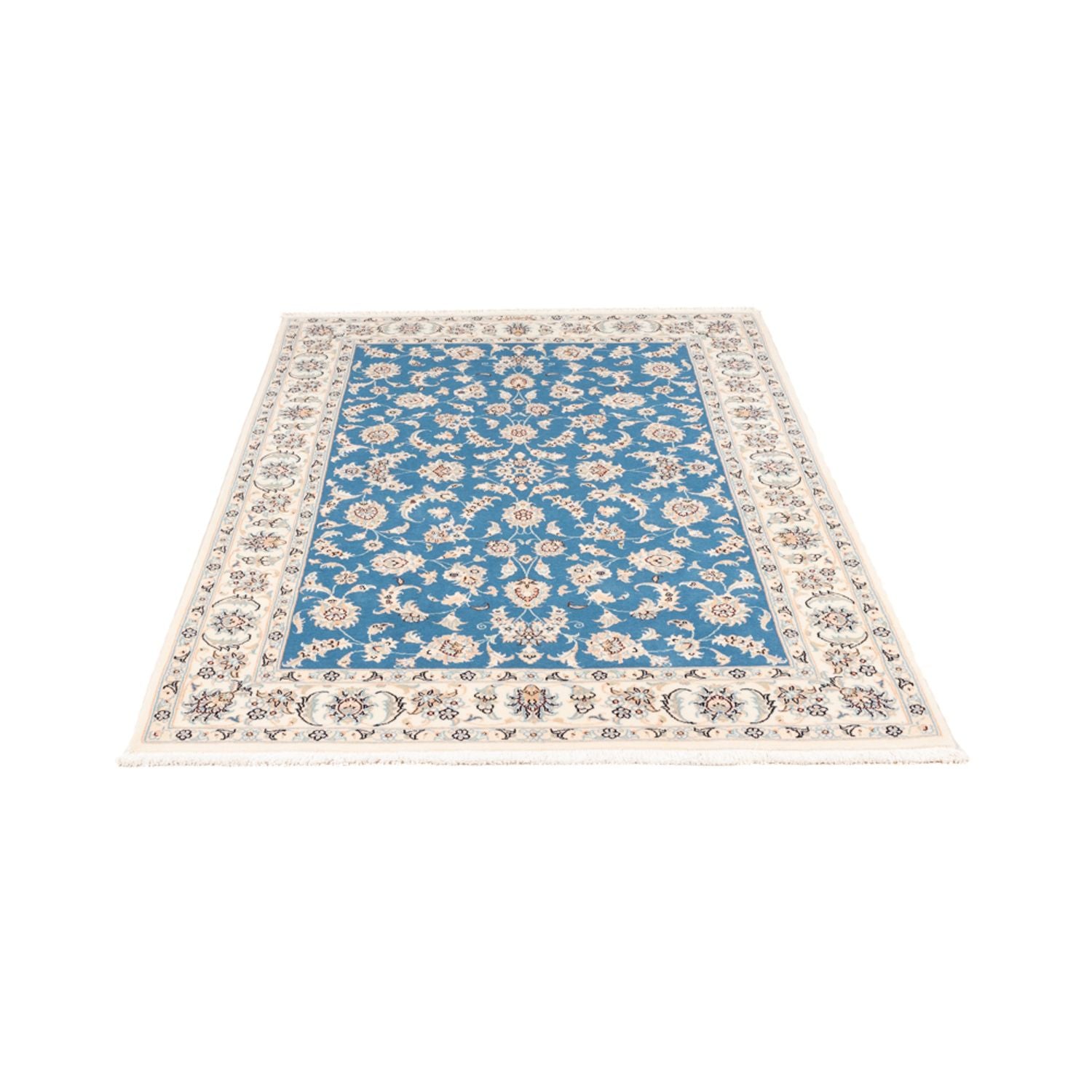 Alfombra Persa - Nain - Prima - 176 x 121 cm - azul