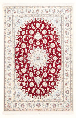 Alfombra Persa - Nain - Real - 175 x 117 cm - rojo