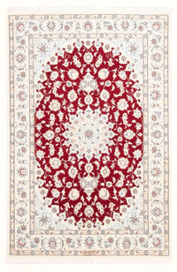 Alfombra Persa - Nain - Real - 175 x 117 cm - rojo