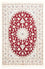 Alfombra Persa - Nain - Real - 175 x 117 cm - rojo