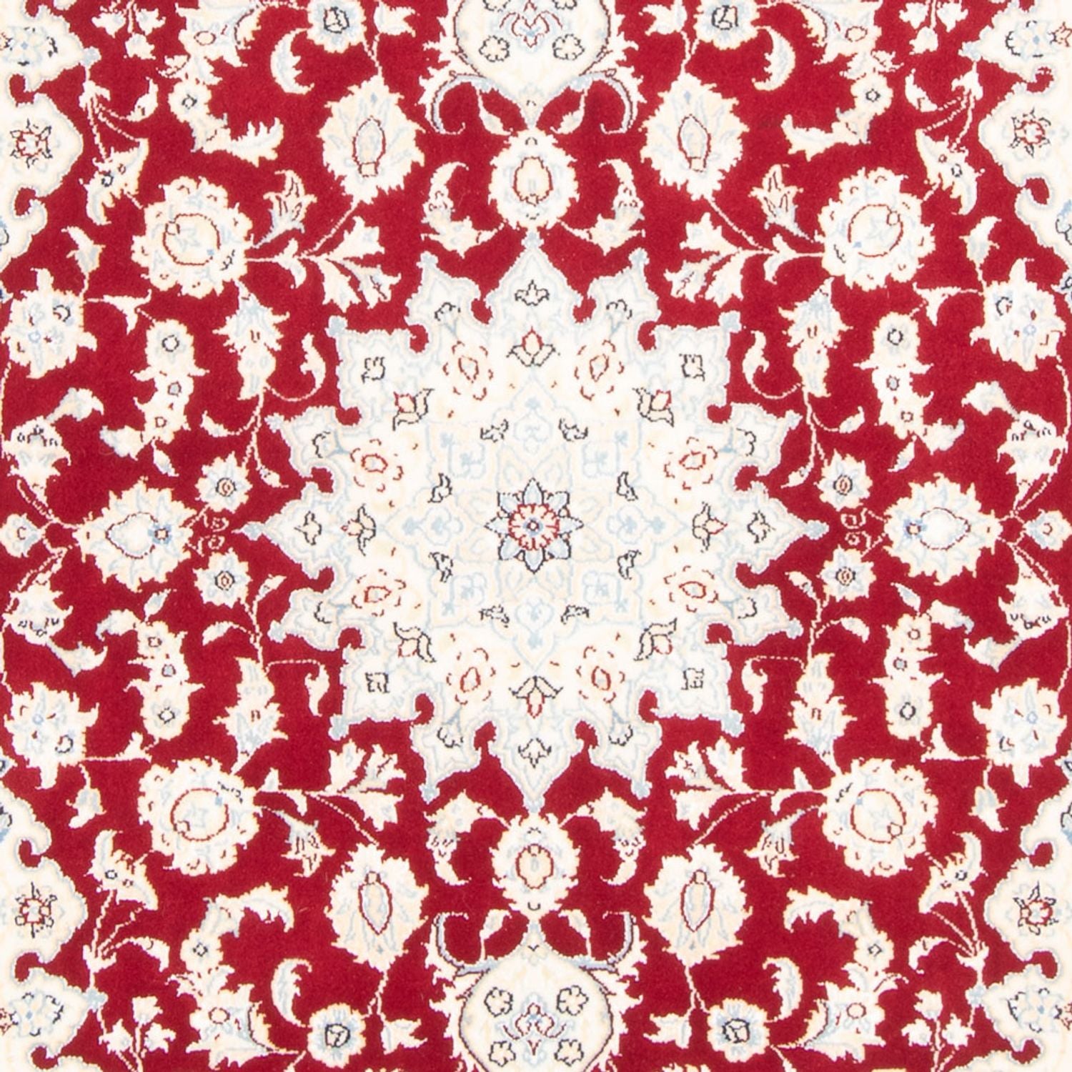 Alfombra Persa - Nain - Real - 175 x 117 cm - rojo
