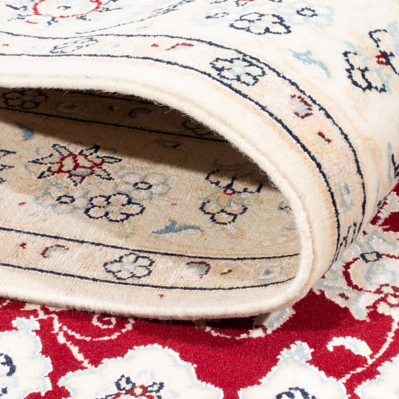 Alfombra Persa - Nain - Real - 175 x 117 cm - rojo