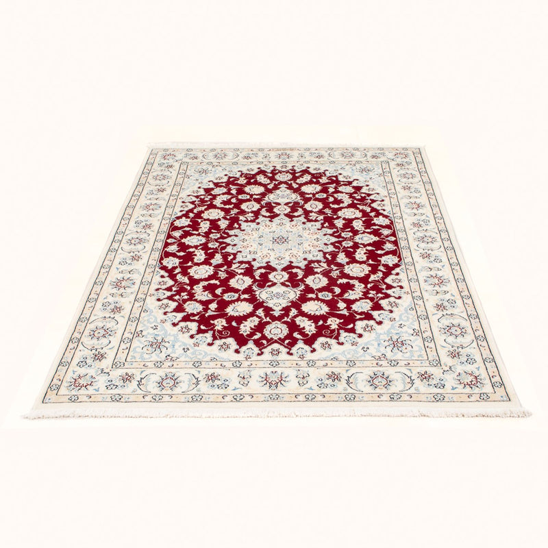Alfombra Persa - Nain - Real - 175 x 117 cm - rojo