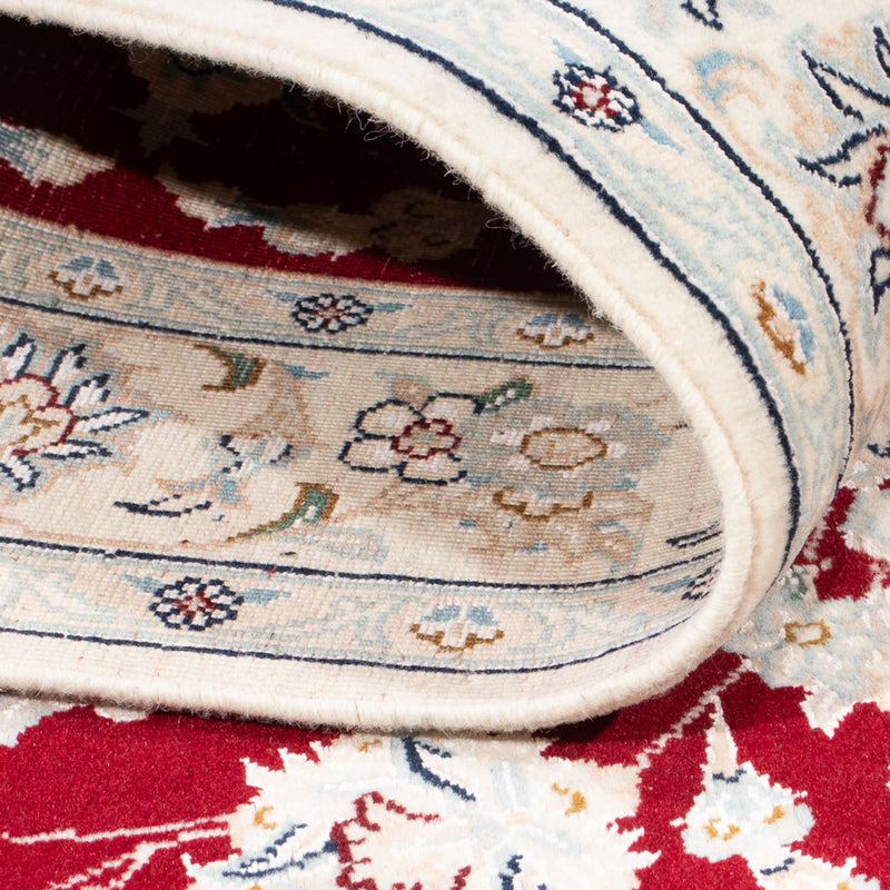 Alfombra Persa - Nain - Real - 157 x 108 cm - rojo