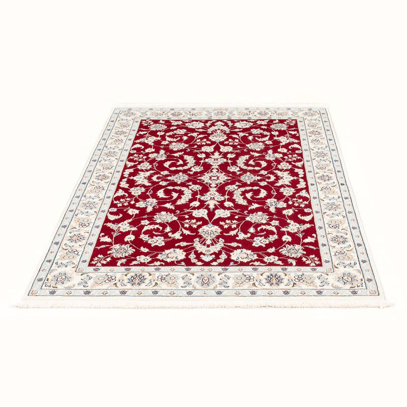 Alfombra Persa - Nain - Real - 157 x 108 cm - rojo