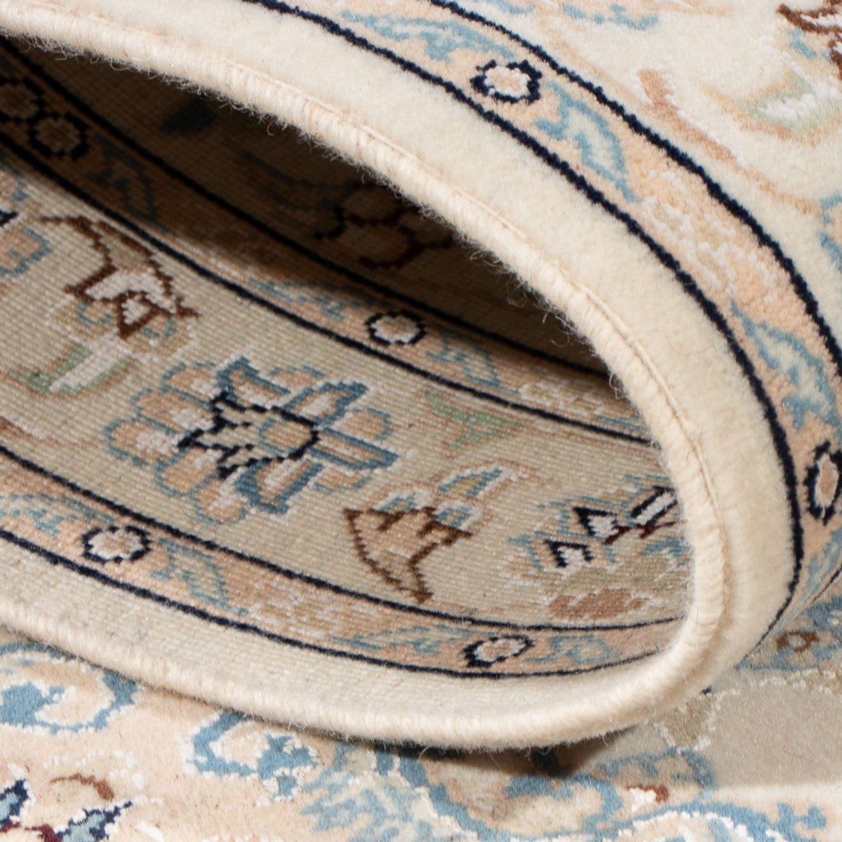 Alfombra Persa - Nain - Prima - 134 x 75 cm - crema