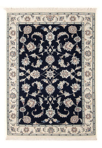 Alfombra Persa - Nain - Prima - 116 x 80 cm - azul oscuro