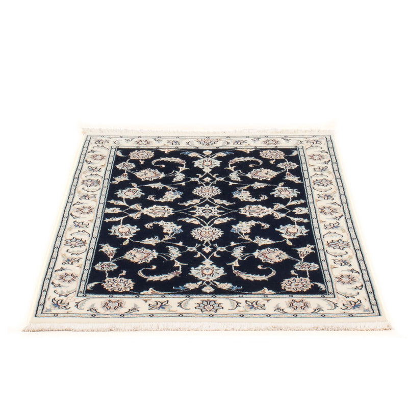Alfombra Persa - Nain - Prima - 116 x 80 cm - azul oscuro