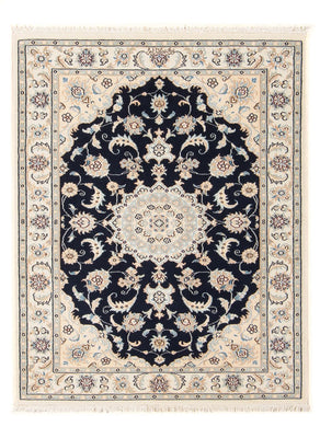 Alfombra Persa - Nain - Prima - 120 x 80 cm - azul oscuro