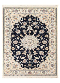 Alfombra Persa - Nain - Prima - 120 x 80 cm - azul oscuro