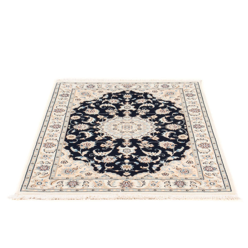 Alfombra Persa - Nain - Prima - 120 x 80 cm - azul oscuro