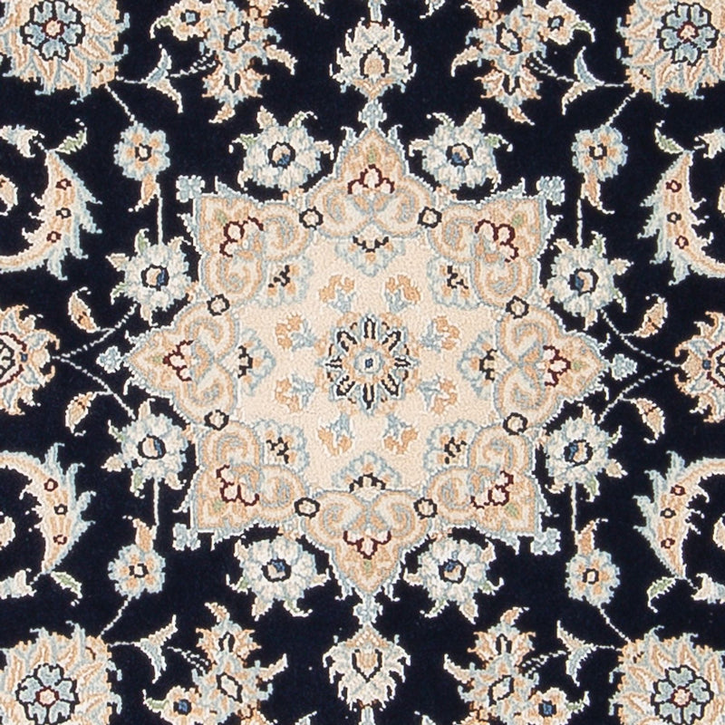 Alfombra Persa - Nain - Prima - 120 x 80 cm - azul oscuro