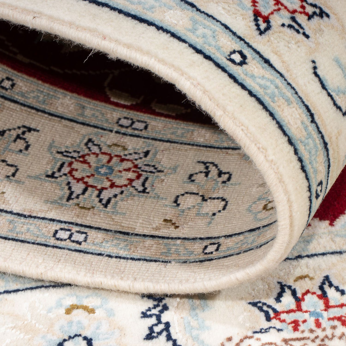 Alfombra Persa - Nain - Prima - 117 x 80 cm - rojo