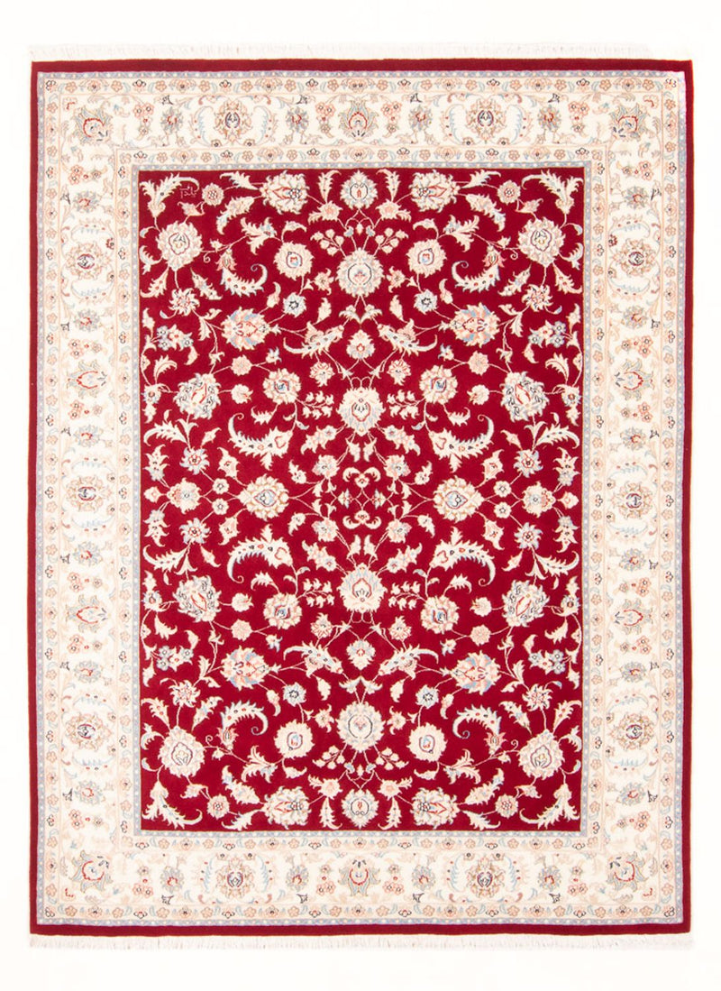 Alfombra Persa - Tabriz - Real - 206 x 148 cm - rojo