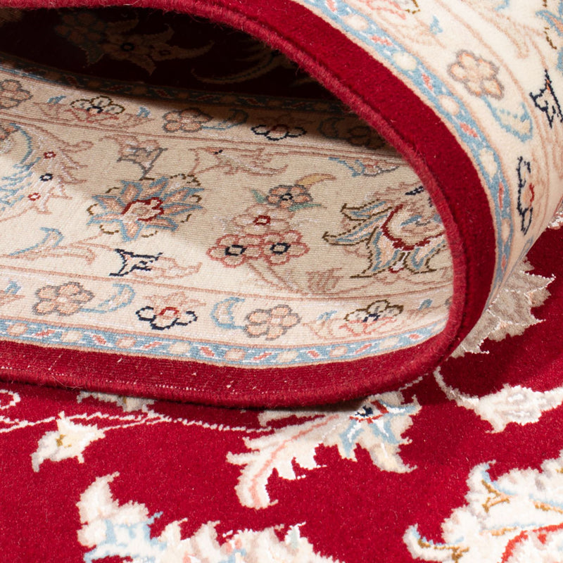 Alfombra Persa - Tabriz - Real - 206 x 148 cm - rojo
