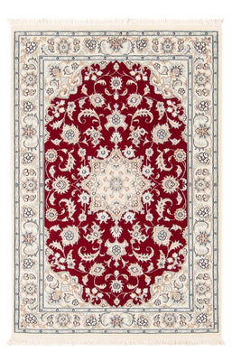 Alfombra Persa - Nain - Prima - 116 x 80 cm - rojo