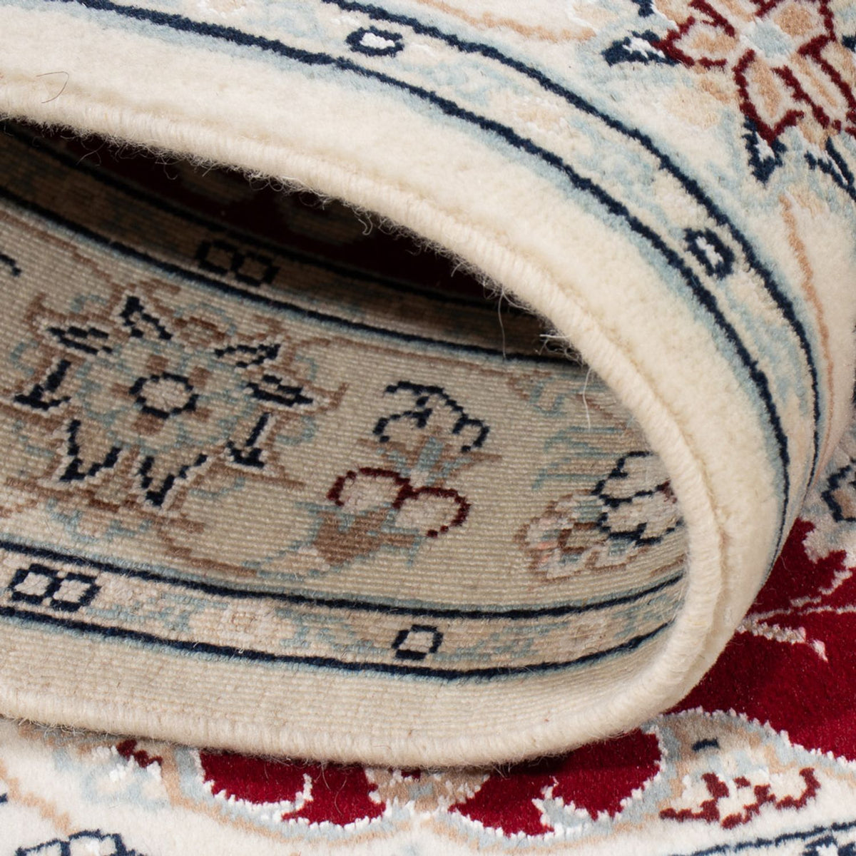 Alfombra Persa - Nain - Prima - 116 x 80 cm - rojo