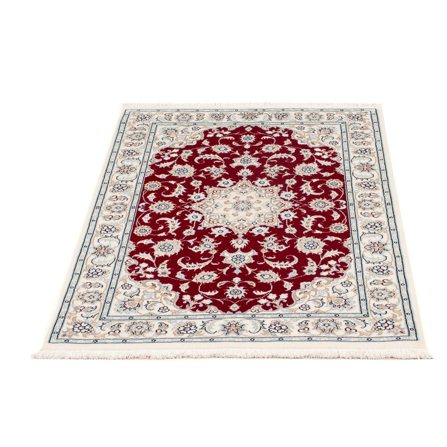 Alfombra Persa - Nain - Prima - 116 x 80 cm - rojo