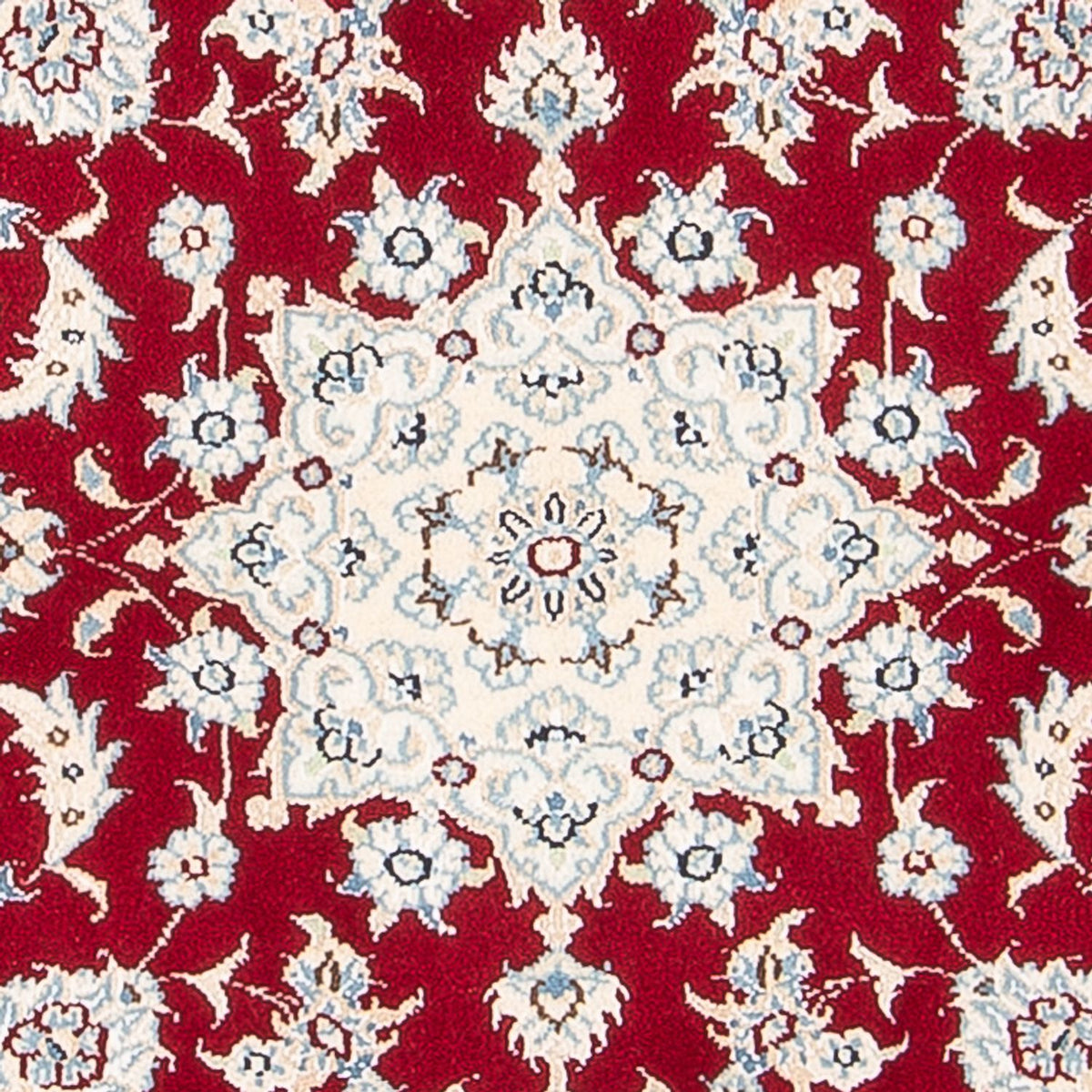 Alfombra Persa - Nain - Prima - 119 x 80 cm - rojo