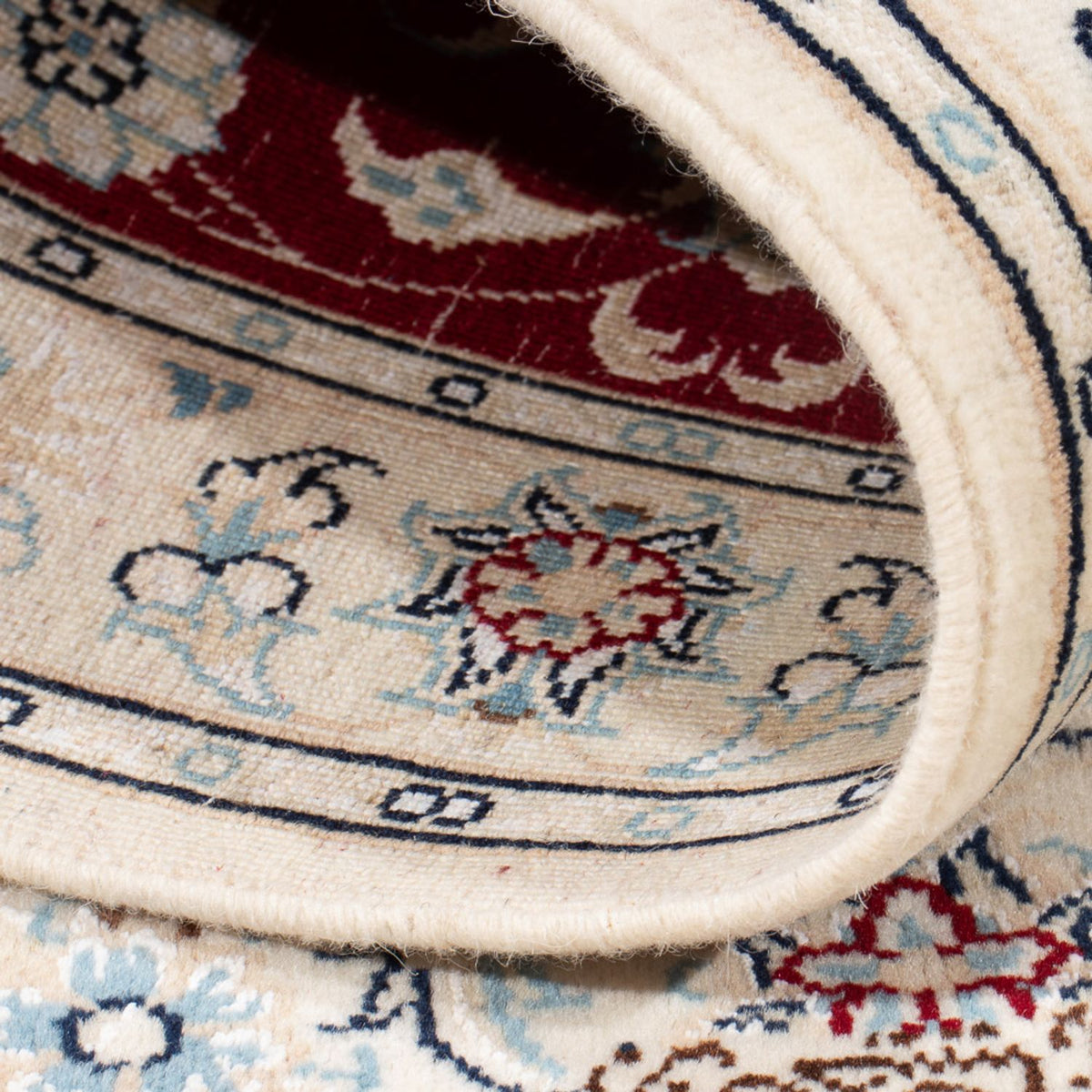 Alfombra Persa - Nain - Prima - 119 x 80 cm - rojo