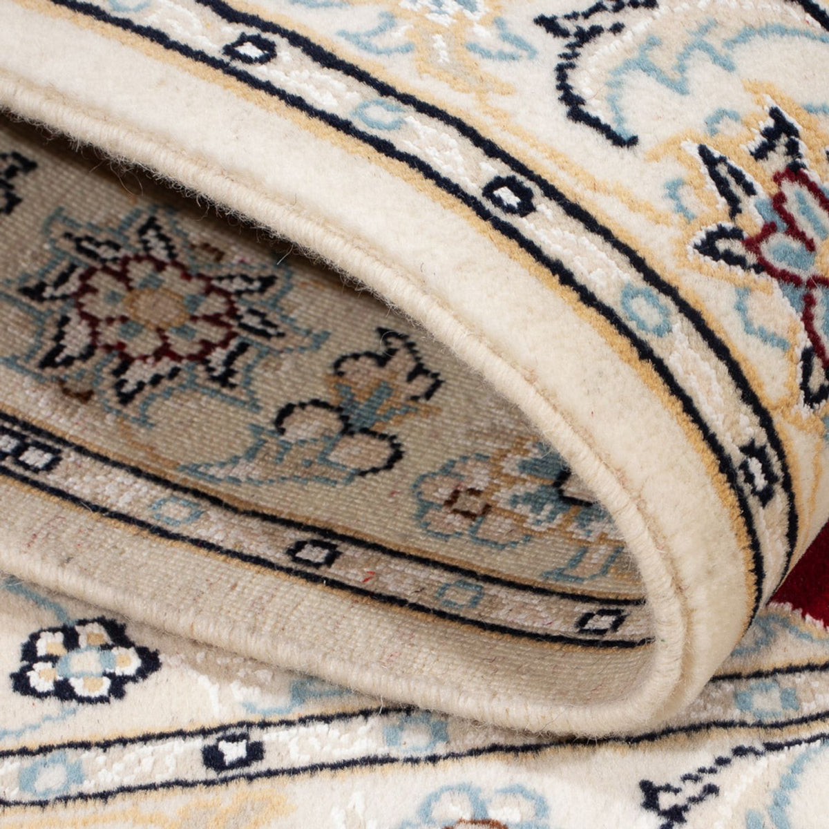 Alfombra Persa - Nain - Prima - 118 x 80 cm - rojo