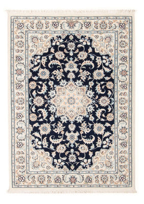 Alfombra Persa - Nain - Prima - 117 x 78 cm - azul oscuro