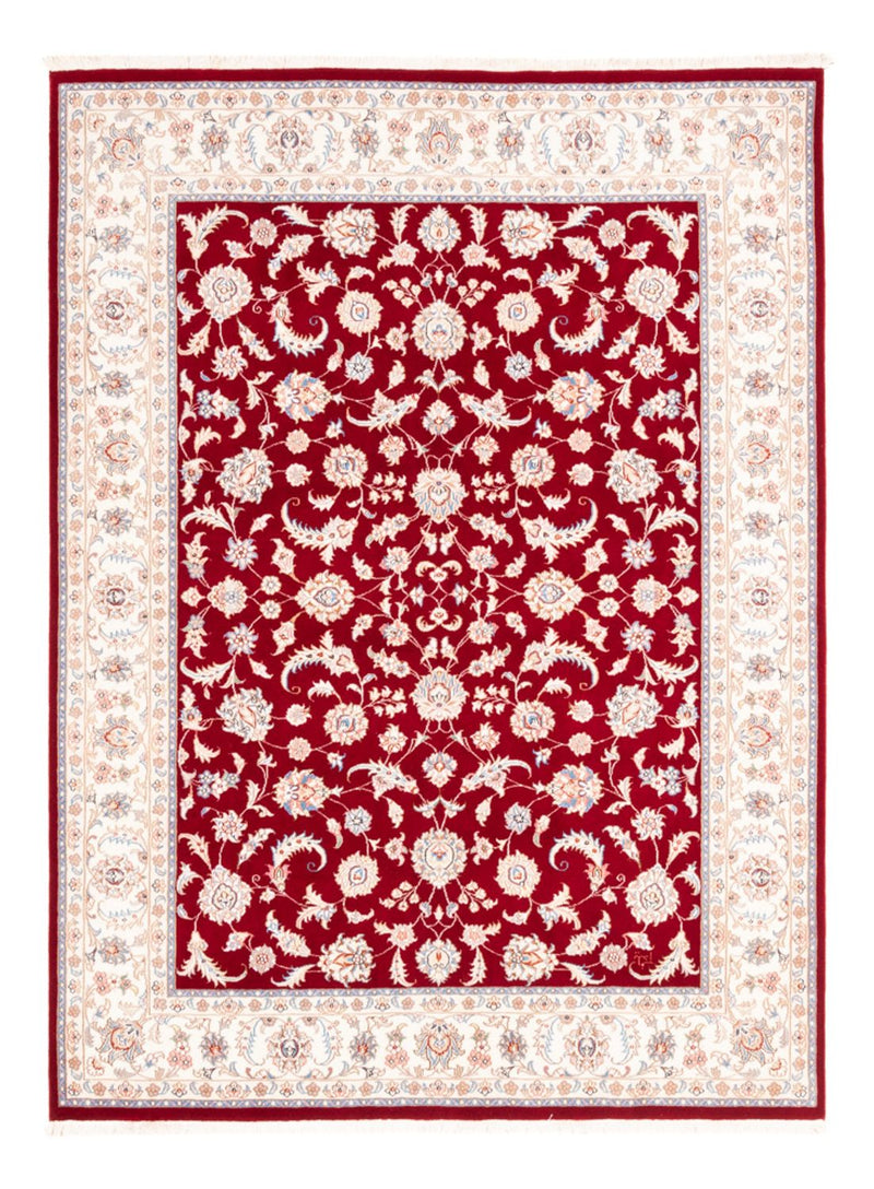 Alfombra persa - Tabriz - 200 x 148 cm - rojo