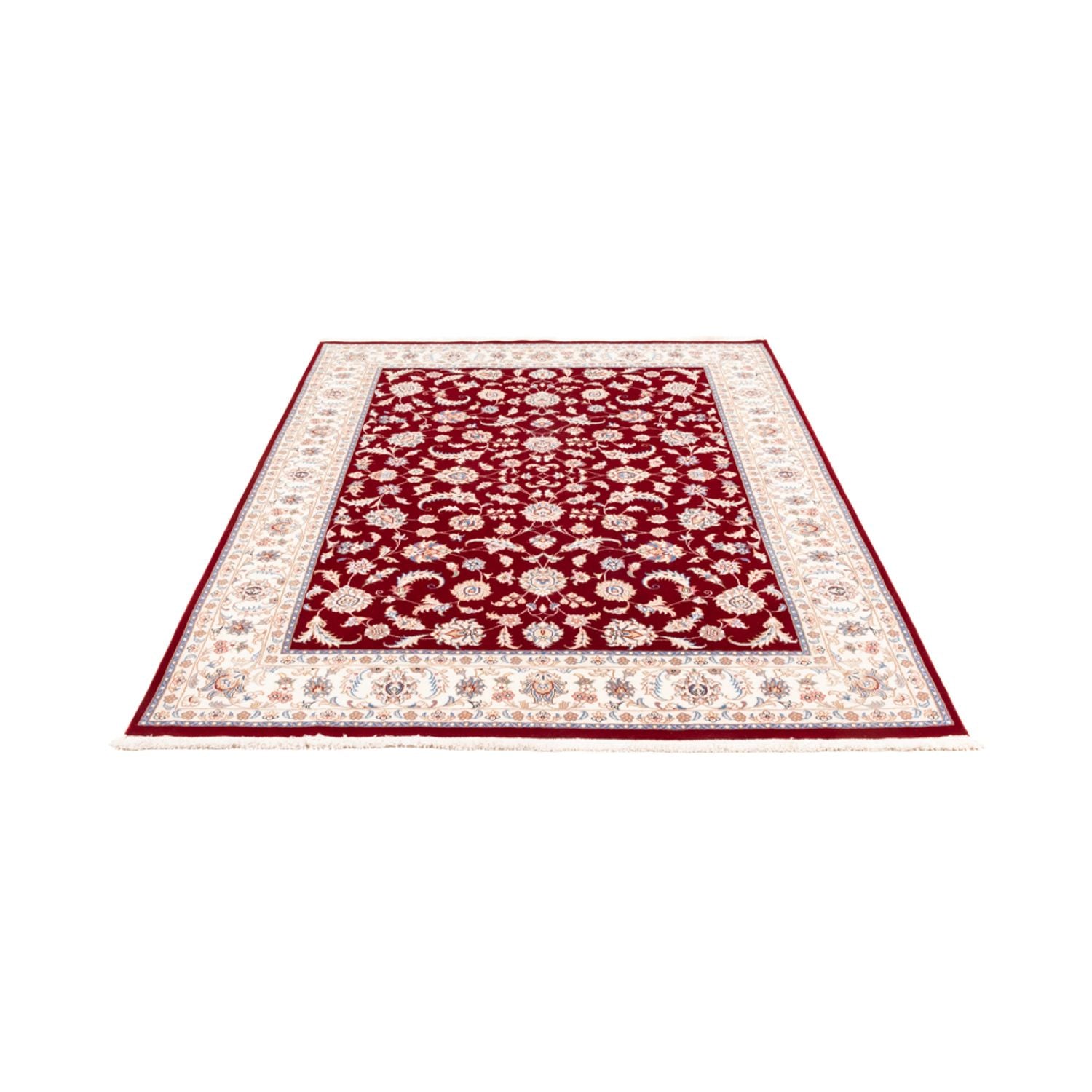 Alfombra persa - Tabriz - 200 x 148 cm - rojo